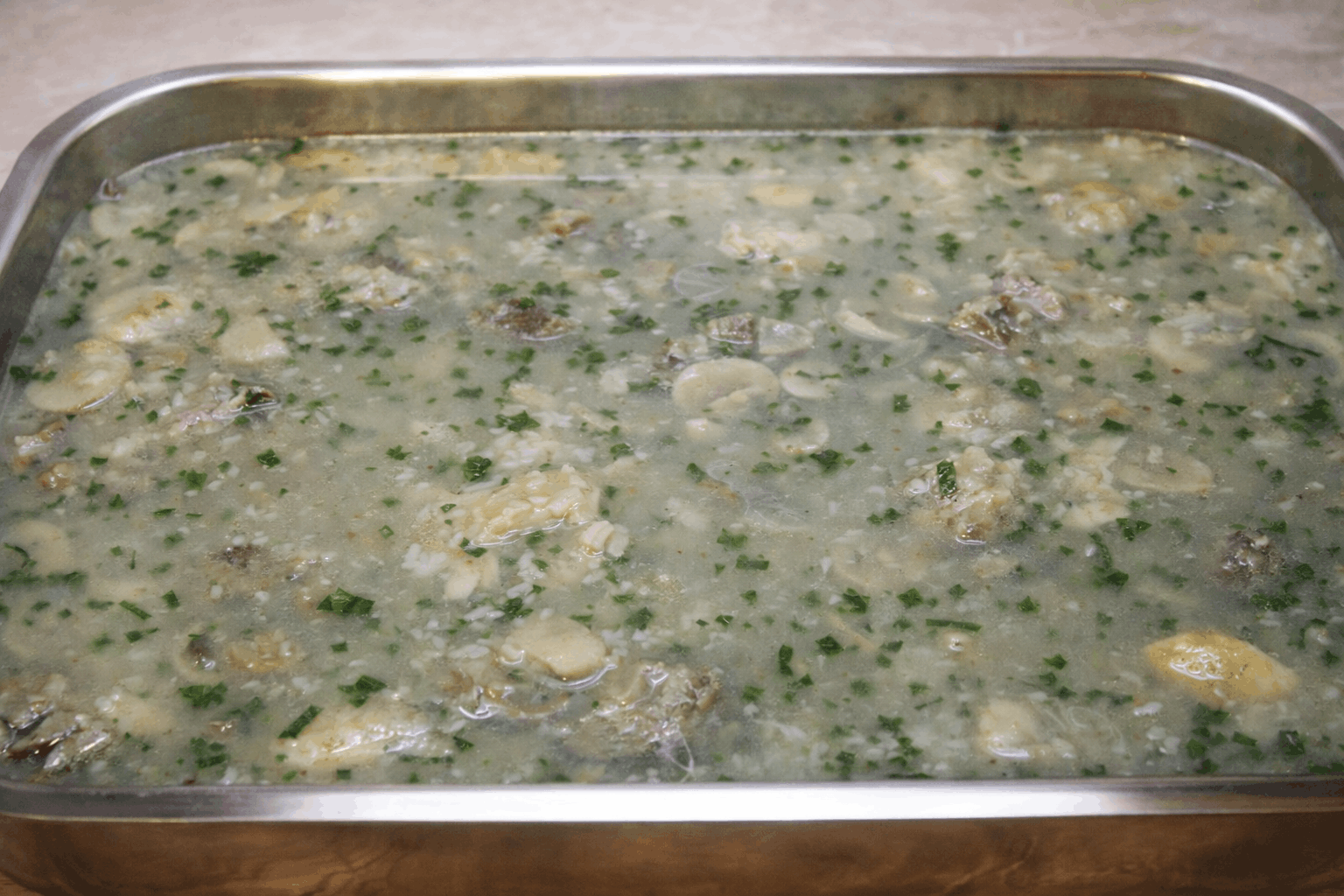 Свинско с джоджен, ориз и гъби-Стъпка-6110